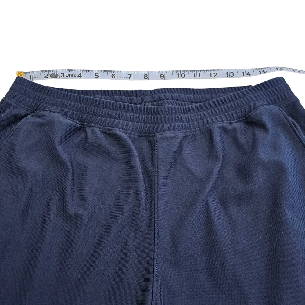 Under Armour Pants Mens Size Extra Large Lightweight Fitted Knit Blue White - Picture 13 of 15